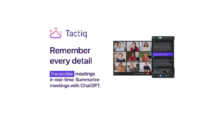 Kenalan dengan TacTiq.io, Notulen Rapat Bertenaga AI yang Bisa Bantu Saat Rapat di Google Meet!