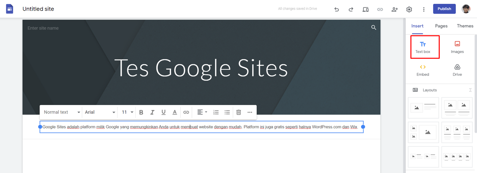 Para que sirve google sites