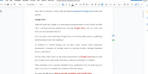 google docs