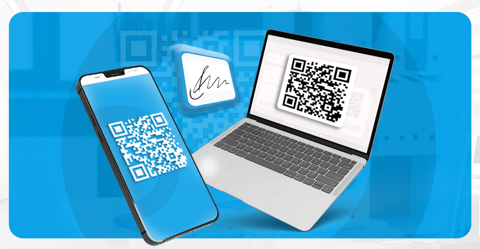 gambar barcode data di spreadsheet