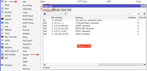 basic Routing mikrotik