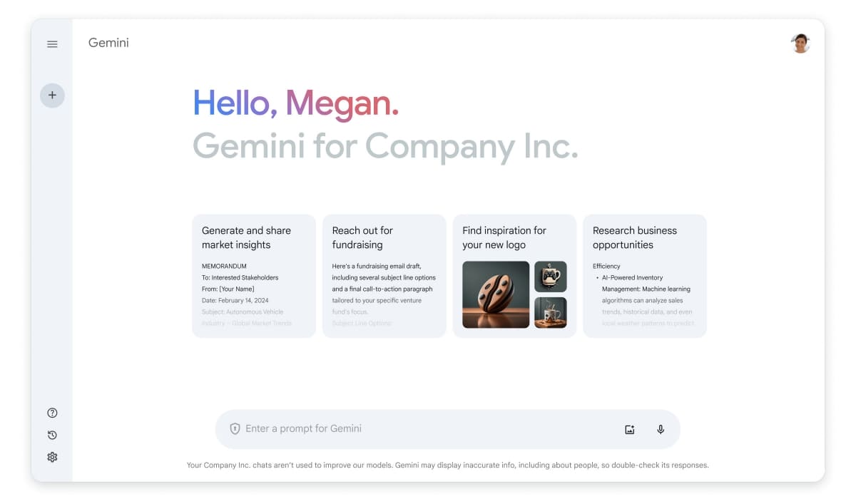 Gemini Google Workspace